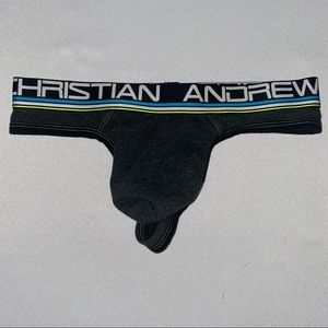 Andrew Christian Dark Gray Thong